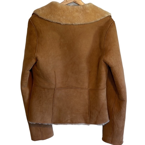 Sheri Bodell Tan Shearling Jacket - Picture 5 of 6